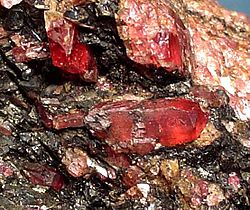 Image illustrative de l’article Pyroxmangite