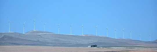 Mucur wind farm. Mucur/Kırşehir/Türkiye