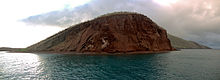 Panorama of Rábida Island.