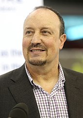 Rafael Benitez managed the club from 2016 to 2019. Rafael Benitez.jpg