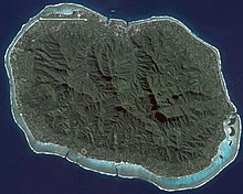NASA-foto de Rarotonga