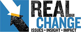 <i>Real Change</i> Newspaper in Seattle, Washington