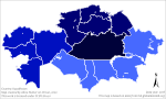 Thumbnail for List of regions of Kazakhstan by Human Development Index