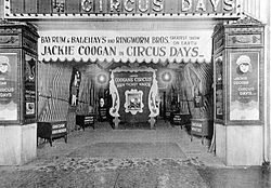 Circus Days being shown at a Pennsylvania theater