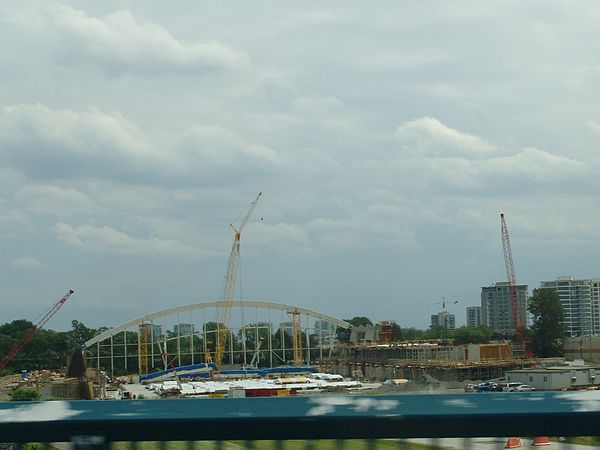 Construction on 28 June 2007