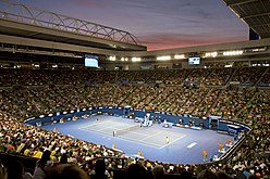Az Australian Open helyszíne