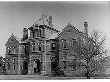 This is a photograph of the Roseworthy Agricultural College established in 1883.