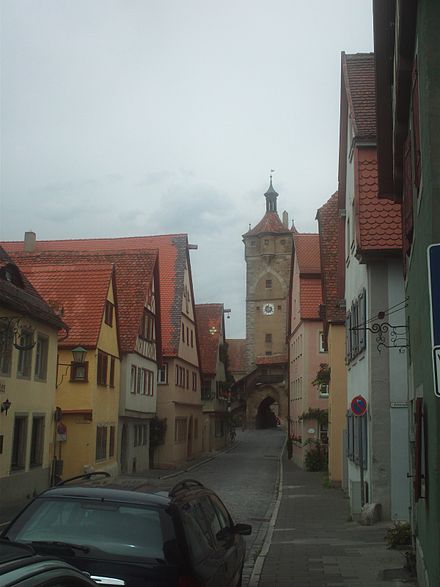 Klingentor, one of the gates to the city