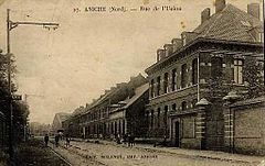 Aniche (Nord), rue de l'Union