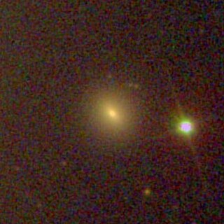 NGC 4467 Elliptical galaxy in the constellation of Virgo