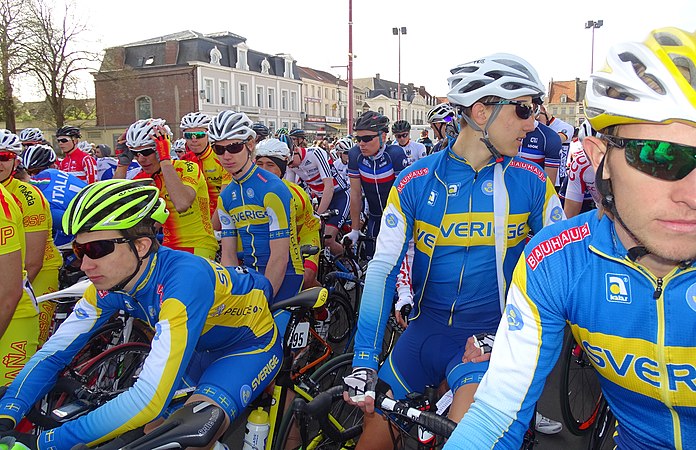 Saint-Amand-les-Eaux - Paris-Roubaix juniors, 12 avril 2015, départ (A74).JPG