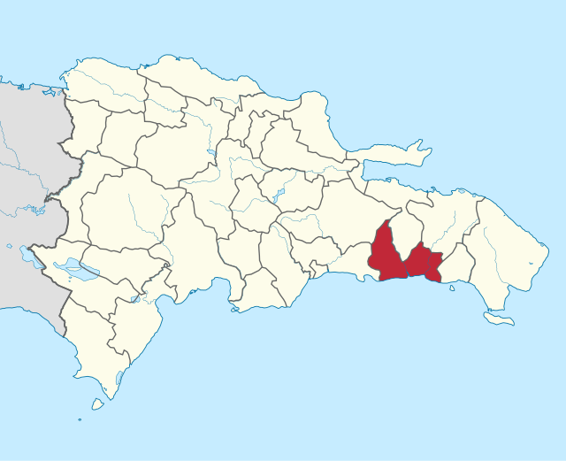 サン・ペドロ・デ・マコリス州の位置