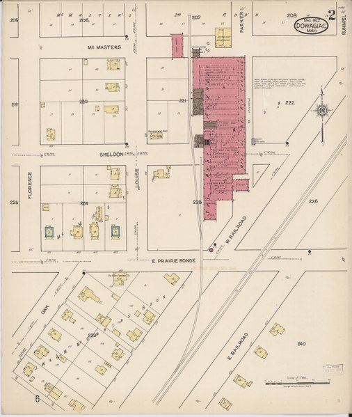 File:Sanborn Fire Insurance Map from Dowagiac, Cass County, Michigan. LOC sanborn03988 006-2.tif