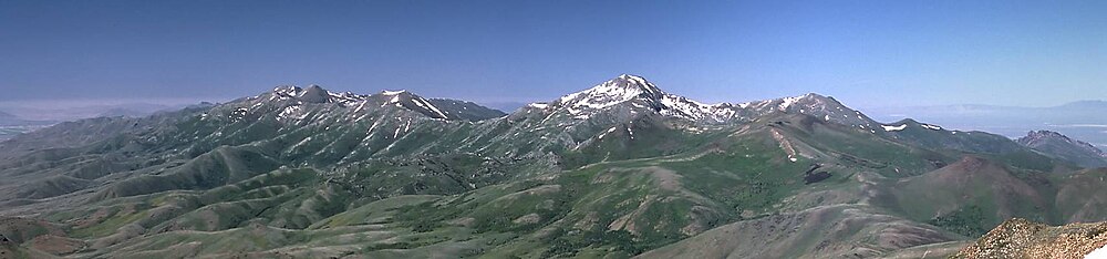 Vista della gamma di Santa Rosa