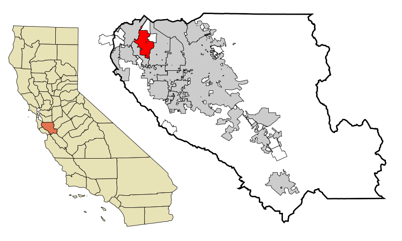 File:Santa Clara County California Incorporated and Unincorporated areas Mountain View Highlighted.svg