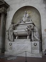 Почесне поховання Данте (кенотаф), ск. Стефано Річчі