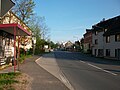 Saupersdorf unt Bf, Blick Richtung Carlsfeld (2016)