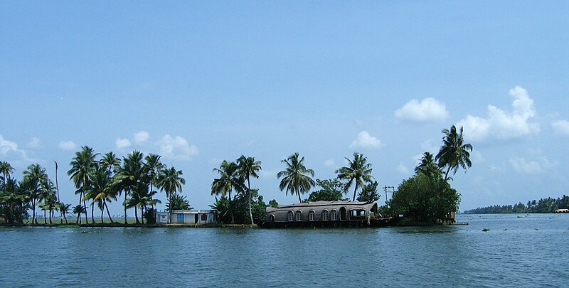 File:Scenes fom Vembanad lake en route Alappuzha Kottayam110.jpg