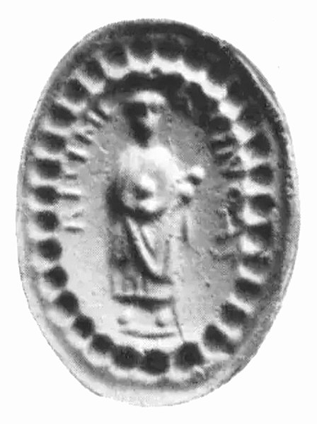 Seal of Ricimer. The inscription reads RICIMER VINCAS ("Ricimer, may you conquer") around it.