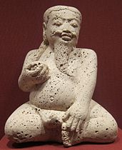 Homme assis, dynastie Majapahit, Indonésie, XIVe siècle - XVe siècle