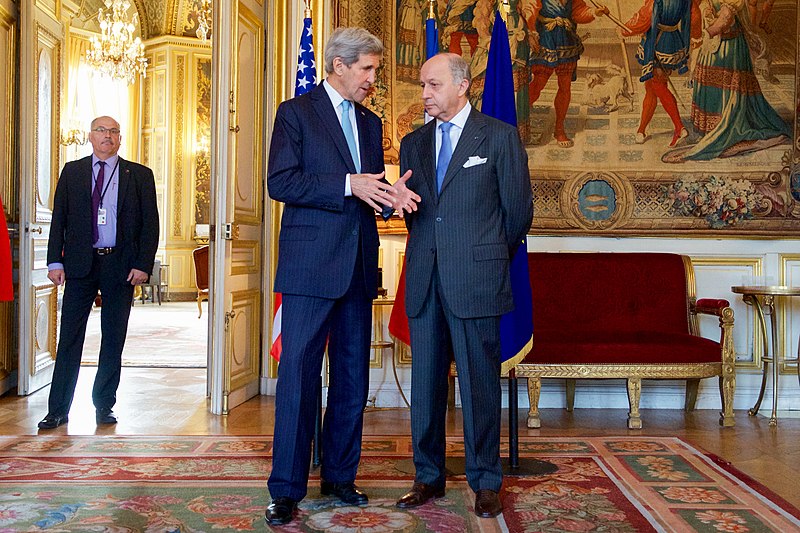 File:Secretary Kerry Chats With Foreign Minister Fabius Before Their Bilateral Meeting (22463953404).jpg