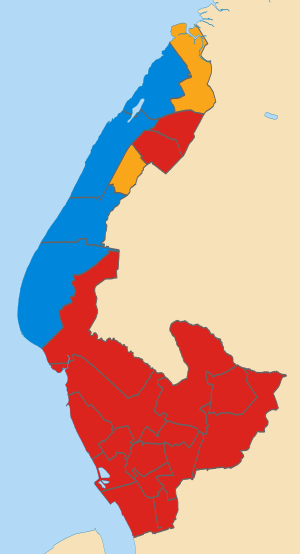 Sefton Council Election Results Map 2018.svg