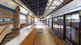 Platform på linje 4