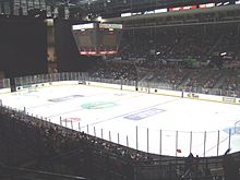 An Ice Hockey layout at the Sheffield Arena