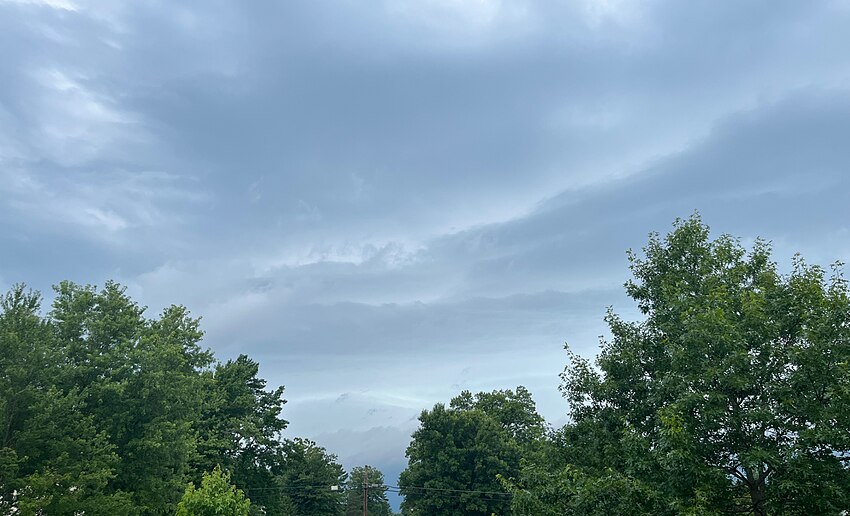 Chase of shelf cloud during the July 29, 2023 Midwestern United States derecho