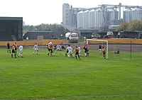 Shielfield Park, Rumah dari Berwick Rangers FC - geograph.org.inggris - 409958.jpg