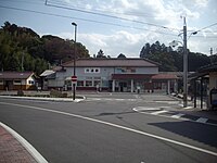 駅前の様子