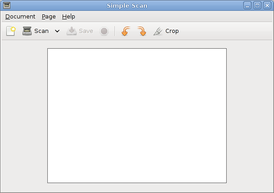 Скриншот программы Simple Scan