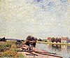 Sisley - Barges-On-The-Loing, -Saint-Mammes.jpg