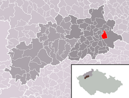 Slavětín – Mappa