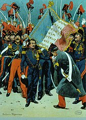 Louis Napoleon launching his failed coup in Strasbourg in 1836 (Source: Wikimedia)