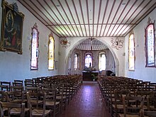 Intérieur de la Chapelle du Schaefertal