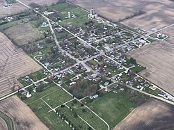 South Solon from the air