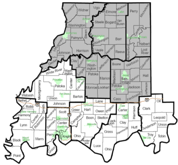 The Townships of Southwestern Indiana Southwest Indiana Townships.PNG