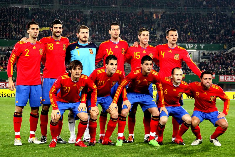 Fájl:Spanien - Nationalmannschaft 20091118.jpg