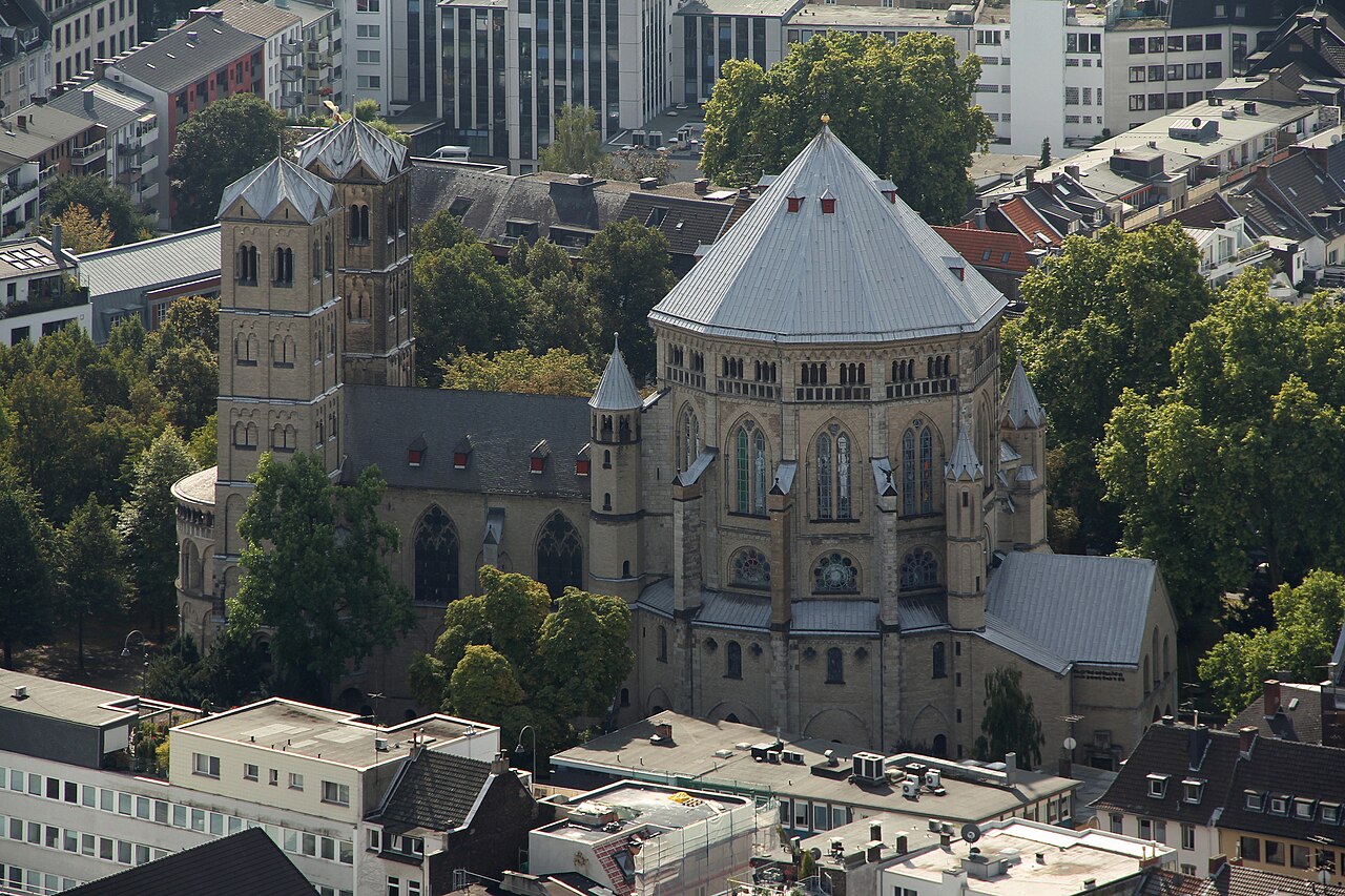 St.Gereon aus der Vogelperspektive