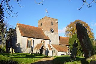 Upton Grey village in the United Kingdom