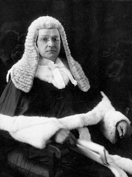 File:StateLibQld 1 190315 Judge Hugh Denis Macrossan in his legal dress, Brisbane, 1934.jpg