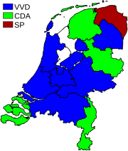 Biggest party by province Statenverkiezingen Nederland 2015 versie 2.svg