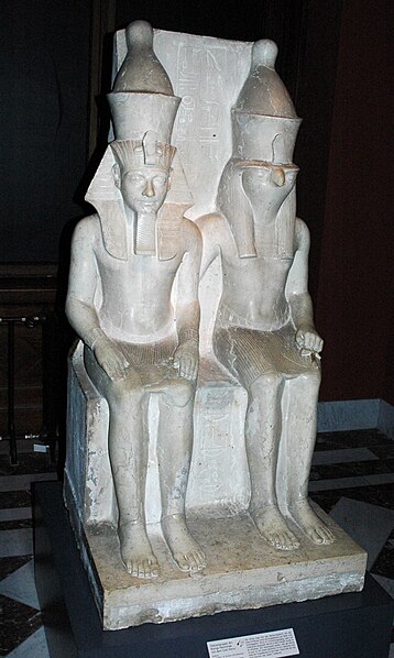 File:StatueOfHoremhebAndTheGodHorus-KHM.JPG