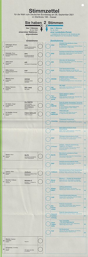 Bundestagswahl 2021: Wahlrecht und Organisation, Ausgangslage, Parteien und Kandidaten