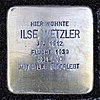 Stolperstein Baeckerweg 43 Wetzler Ilse