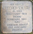 Stolperstein Friedrich Sem Baer Bruchsal.jpg