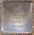 Stolperstein Harvestehuder Weg 55 (Robert Kugelmann) en Hamburg-Harvestehude.JPG