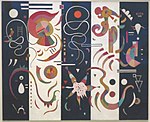 Gestreift von Wassily Kandinsky, 1934.JPG