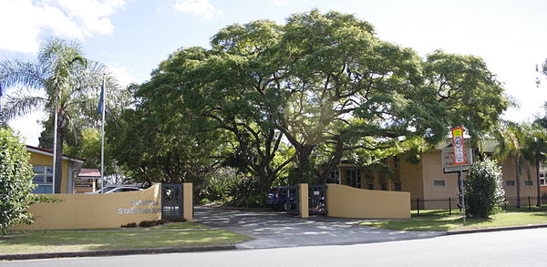 Boorman Street entrance, Sunnybank State High School, 2012